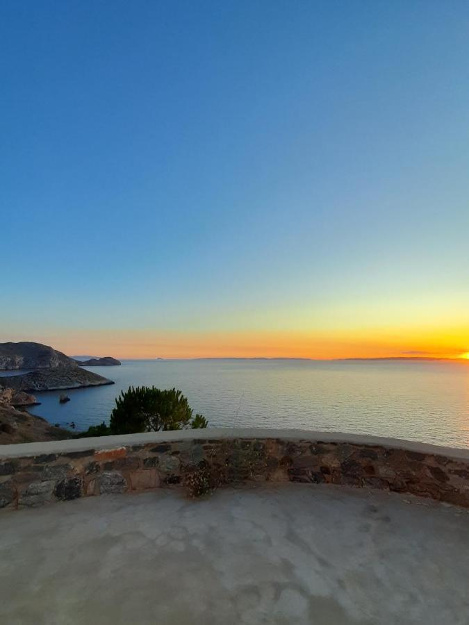 C & C _ Cycladic House With Endless Sea View Βίλα Ερμούπολη Εξωτερικό φωτογραφία